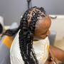 Small Knotless Braids