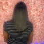 Silk Press long hair