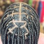 Medium Knotless Braids