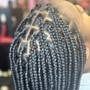 Medium Knotless Braids