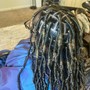 Medium Knotless Braids