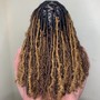 Soft locs with weave extensions