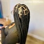 Crochet with side Braids