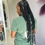 Boho Braids over Locs