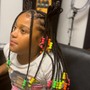 Kid’s braids no beads