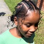 Kid’s braids no beads