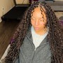 Medium boho locs