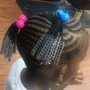 2 Feed In Braids