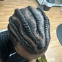 Feed in braid