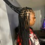 Cornrow  plus Knotless