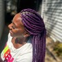 Medium Box braids