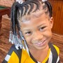 Medium Ponytail Kid's Braids