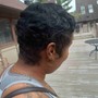 Perm & Fade haircut