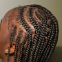 Fulani Braids w/ Knotless