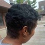 Perm & Fade haircut