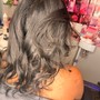 French curls (shoulder)