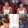 Loc MiRI Treatment & Retwists (Shaved Sides & Back)