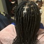 Regular Large Knotless Braids