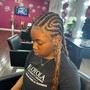 12 feed in braids