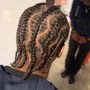 Kid's cornrows