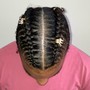 Small Knotless Box Braids