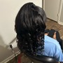 Detangle and blowdry