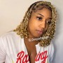 Large Goddess knotless Braids