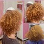 Curly Hair Cut & Style