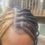 Knotless braids medium