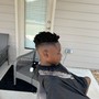 Teens haircut