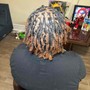 Cuban loc bob (MUST HAVE LOCS W/ THIS SERVICE)