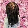 Medium Knotless Braids