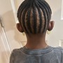 Kid's Ponytail with Beads