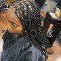 Small box braids/ knotless