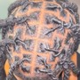 Men’s French braids (natural hair)