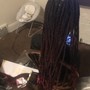 Sew-in with 360 leave out