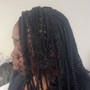 Short Faux Locs