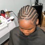 Kid's Braids with weave ( I provide the hair )