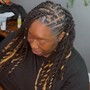 Retwist & Style (Mid Back)