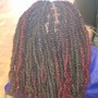 Large Senegalese twist( when you provide you hair)