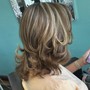 Shampoo, express conditioning and blowdry