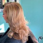 Shampoo, express conditioning and blowdry