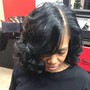 Quick Weave with Leave out