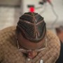 6 stitch braids - full head