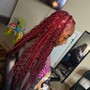 M Boho Knotless Braids