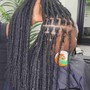 Texture Soft locs  install. "PLEASE ONLY BOOK AT 8 AM""     ((Non refundable $100 Deposit required *not transferable if cancelation) $50 on this APP and $50 Through cashapp $gaellebraids or zelle 5713208305 )