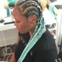 Kid's Knotless Braids