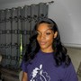 Half up half down Sew In