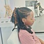 Cornrow braid down