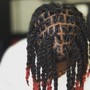 Shoulder Length Retwist/style